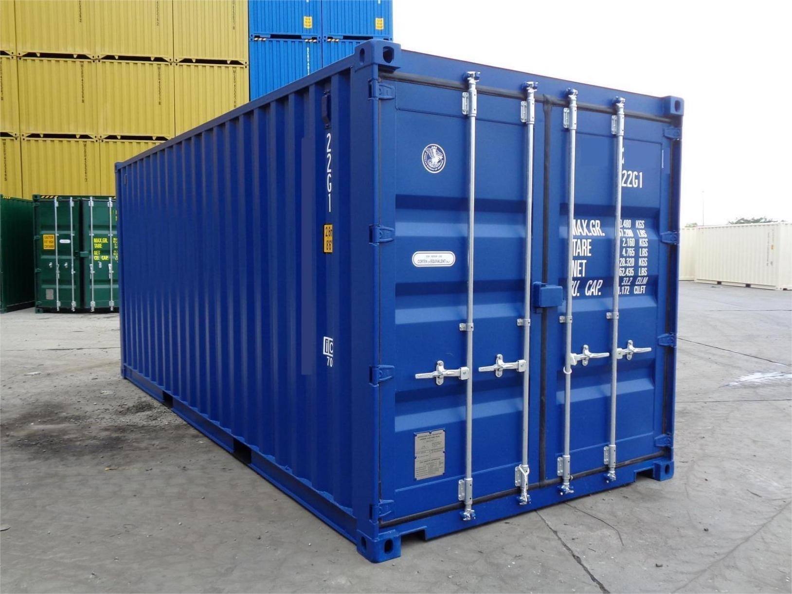 Outside storage container photo